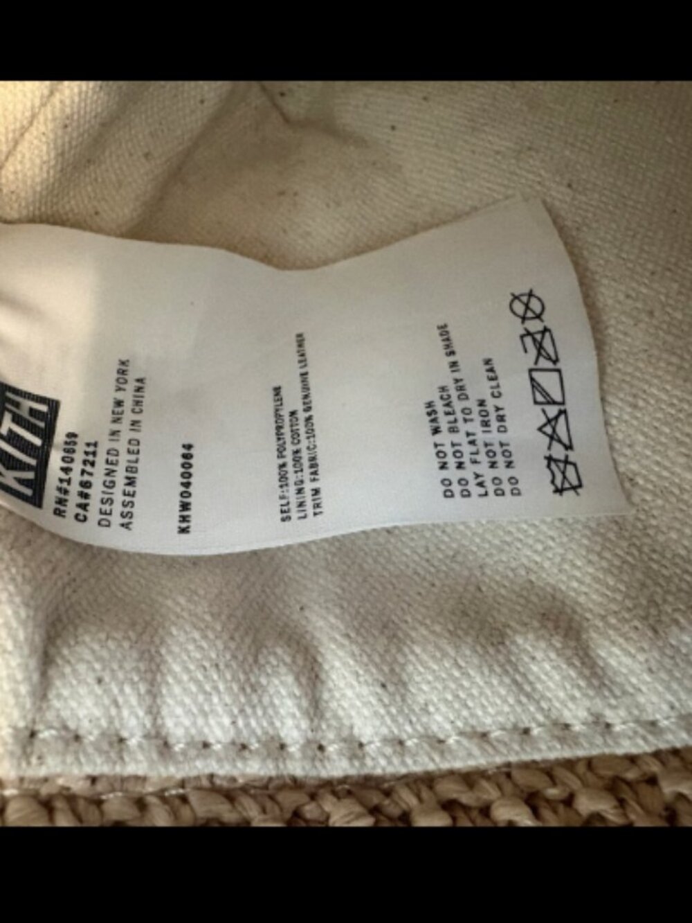 Kith Women's Noemi Crochet Raffia Tote - Picture 3 of 8